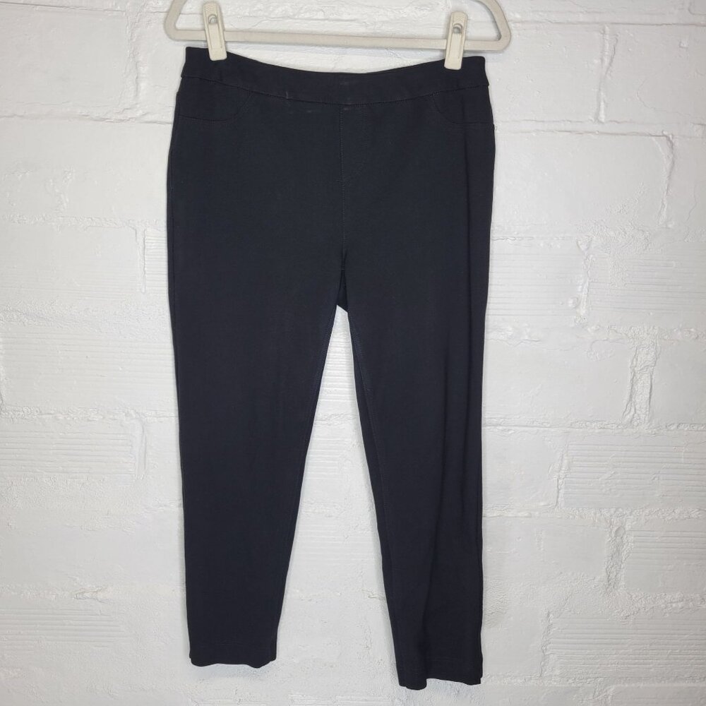 Soft Surroundings Women's Petite Medium Pants Pull On Black
